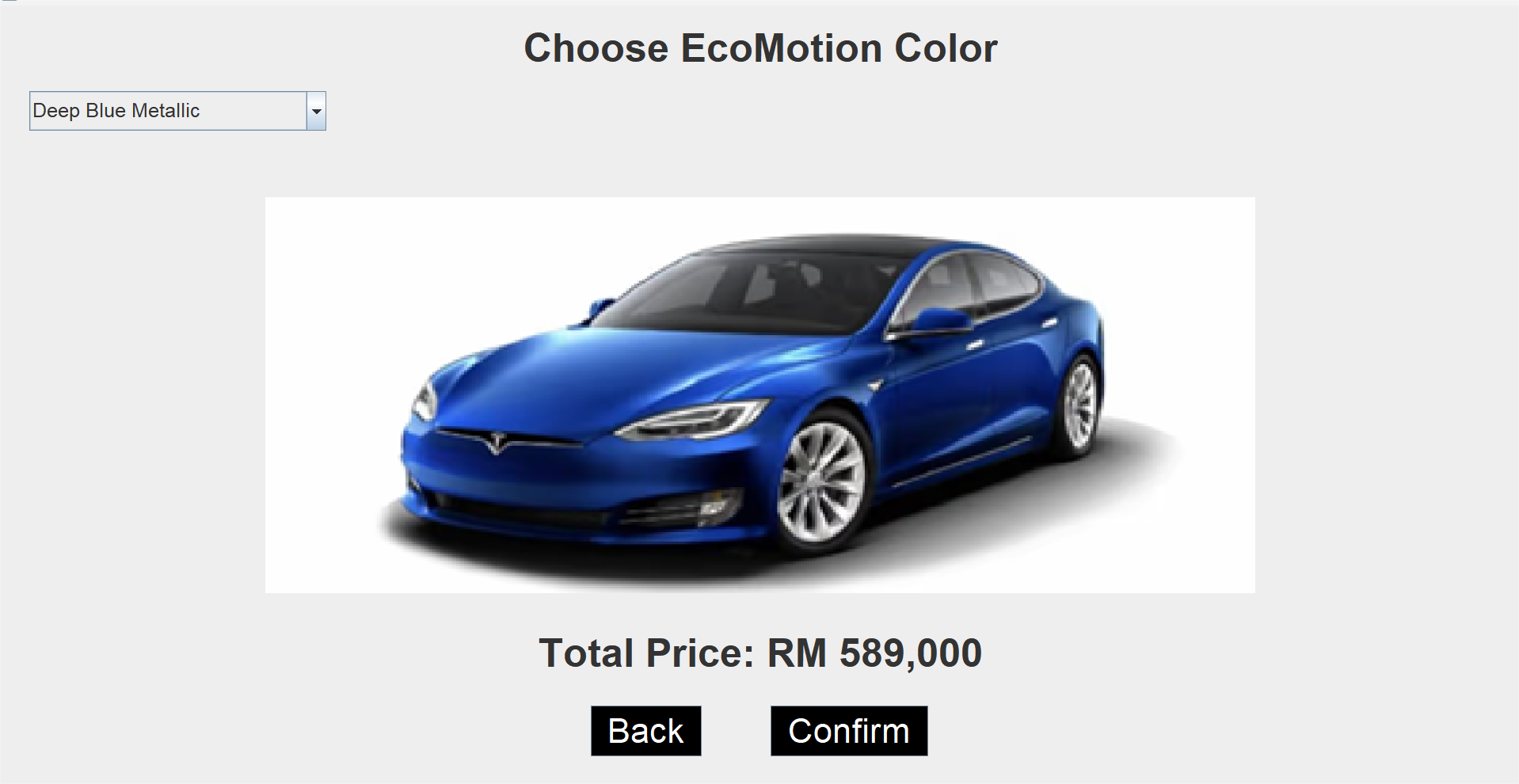 EcoMotion Choose Colour Page